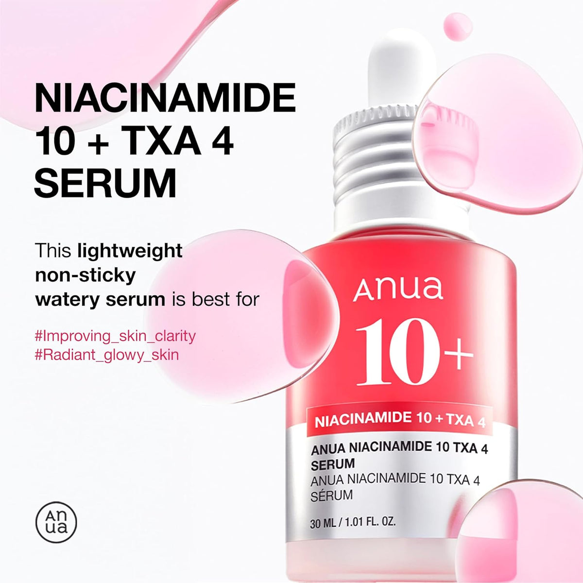ANUA Niacinamide 10+ TXA 4 Serum 30mL - NeYavi