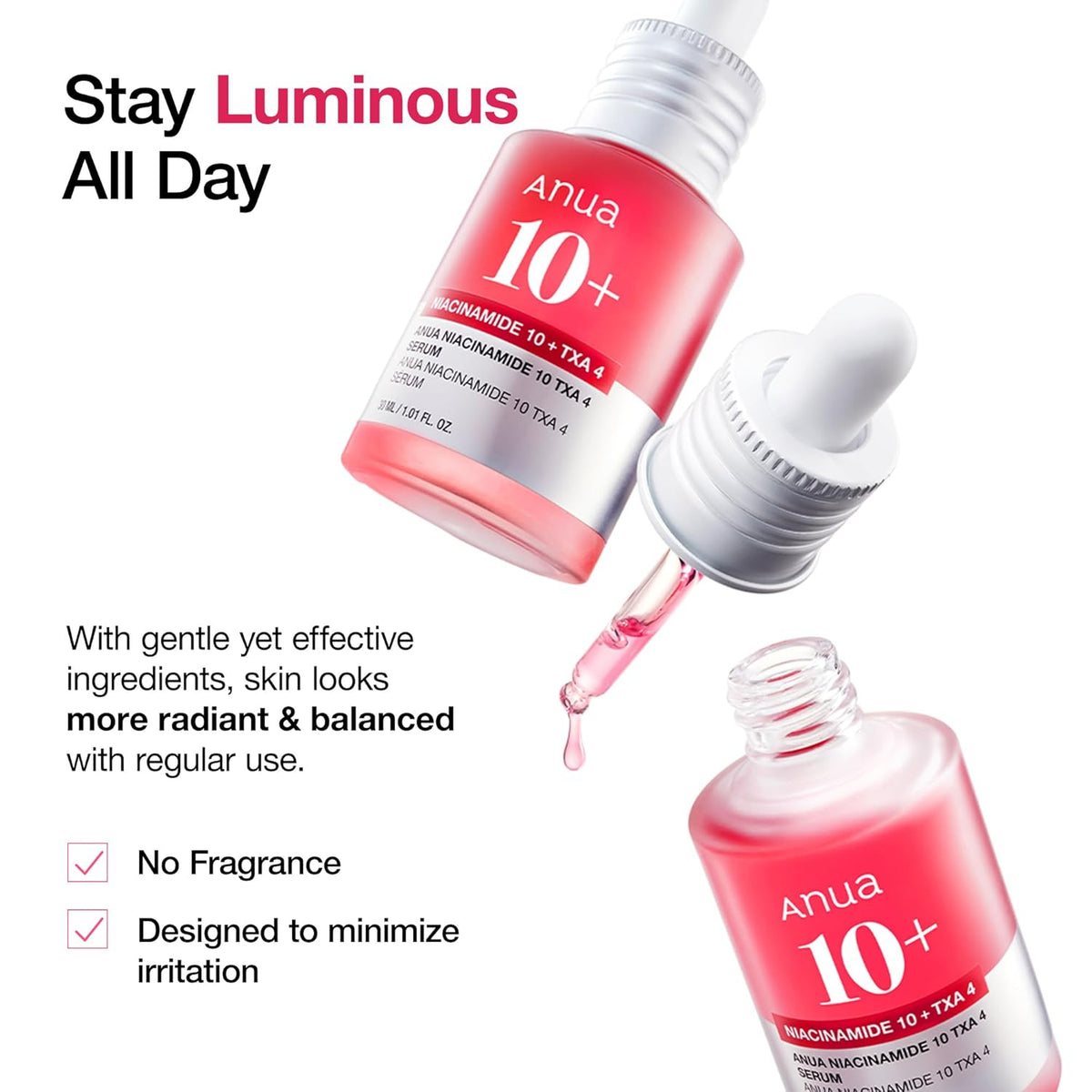 ANUA Niacinamide 10+ TXA 4 Serum 30mL - NeYavi