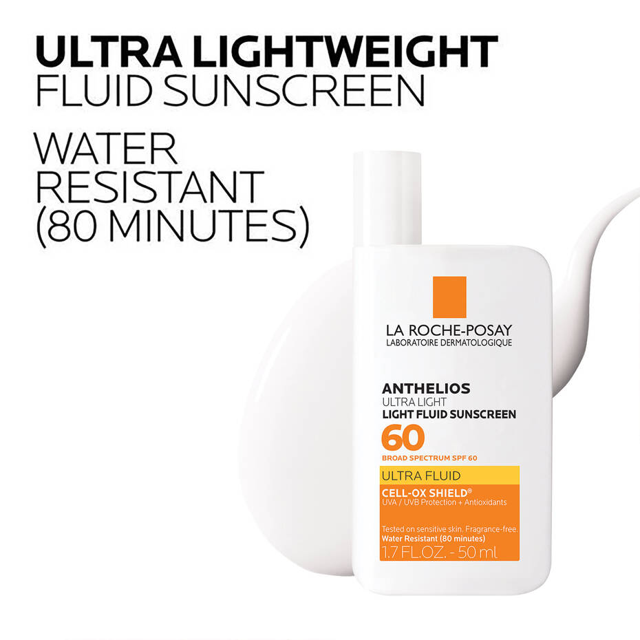 La Roche Posay - Anthelios Ultra Light Fluid Facial Sunscreen SPF 60 - NeYavi