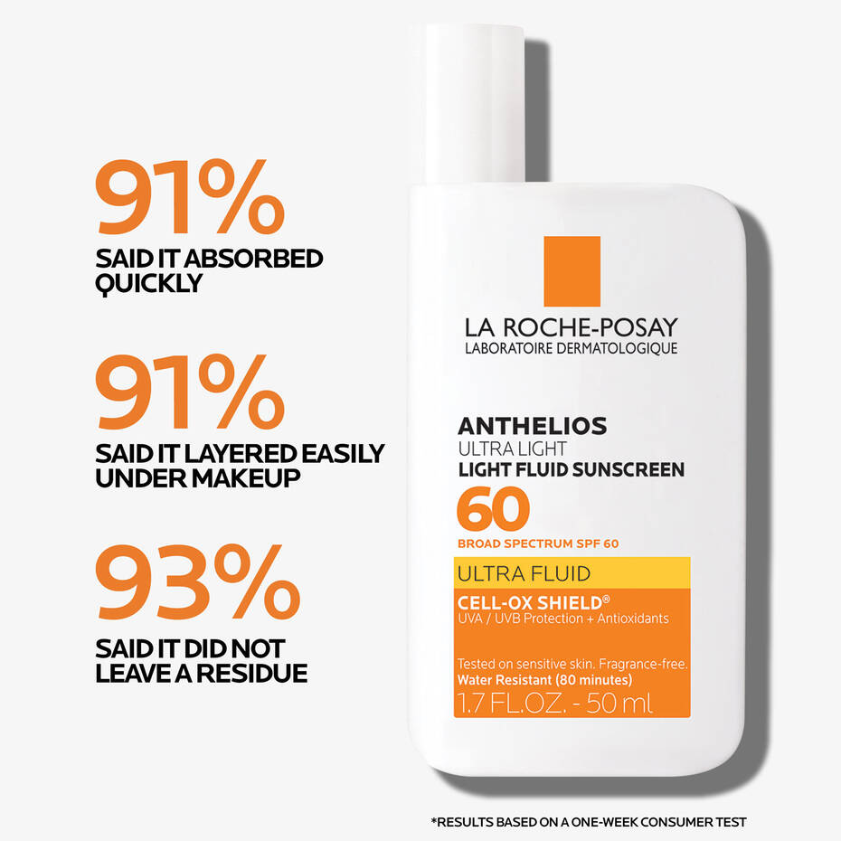 La Roche Posay - Anthelios Ultra Light Fluid Facial Sunscreen SPF 60 - NeYavi