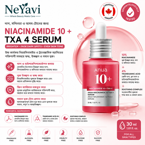 ANUA Niacinamide 10+ TXA 4 Serum 30mL - NeYavi
