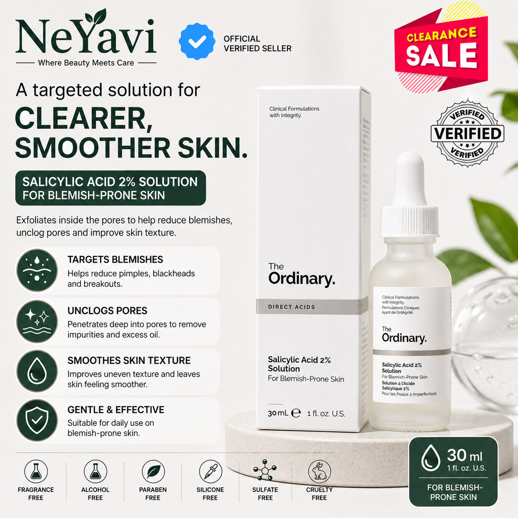 The Ordinary Exfoliating Salicylic Acid 2% Solution 30mL - NeYavi